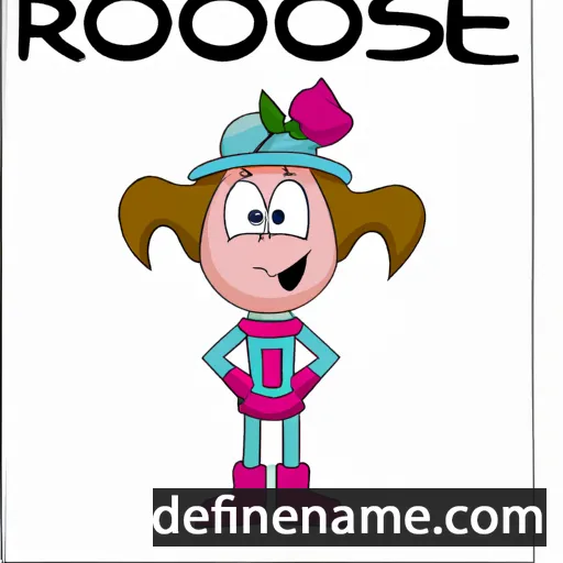 cartoon of the name Doornroosje