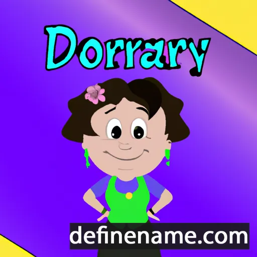 cartoon of the name Doralyn