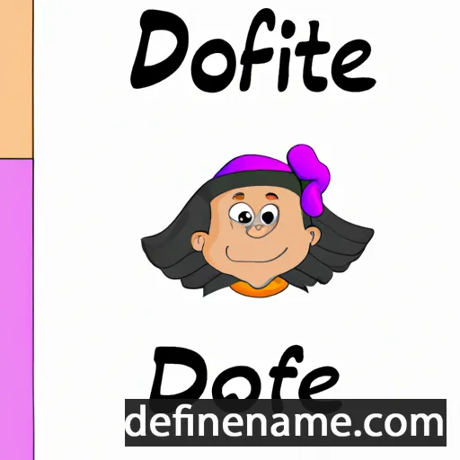 Dorathee cartoon