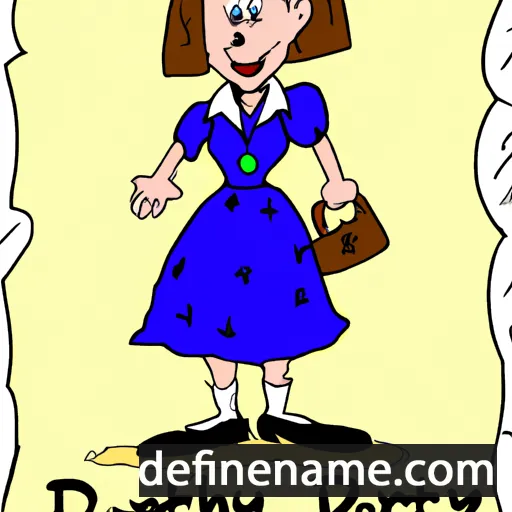 cartoon of the name Dorathy