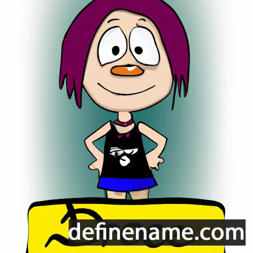 cartoon of the name Dorcie