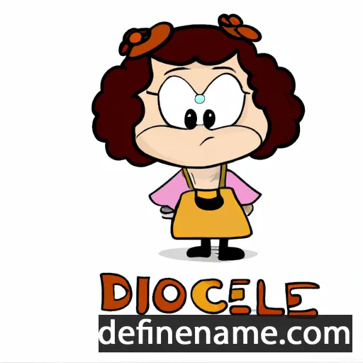 cartoon of the name Dorcilé