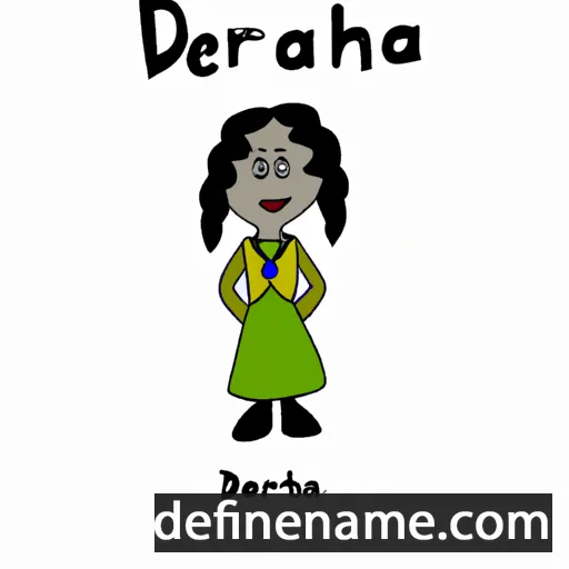 cartoon of the name Doreathea