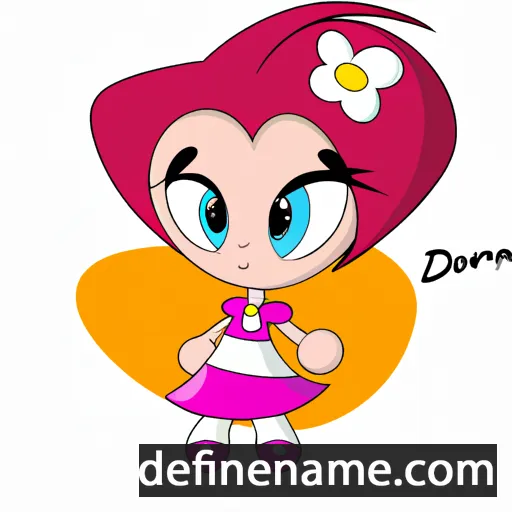 cartoon of the name Doremi