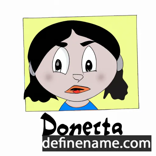 cartoon of the name Dorentina