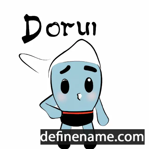 cartoon of the name Dori-mu