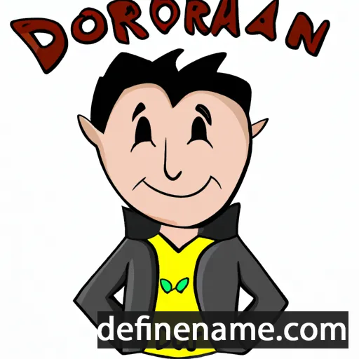 Doriann cartoon