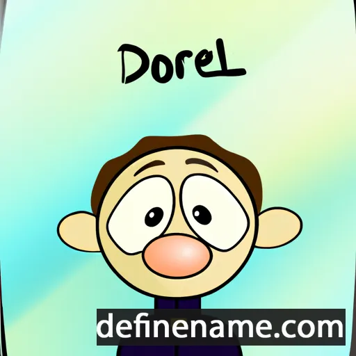 cartoon of the name Doriel