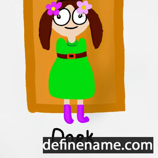 cartoon of the name Dorika