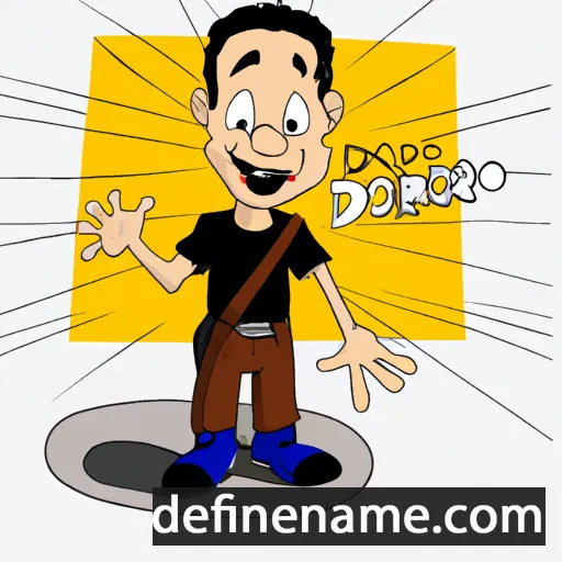 cartoon of the name Dorinho