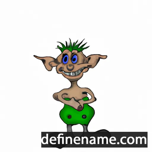 cartoon of the name Dorli