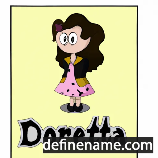 Dorlietta cartoon