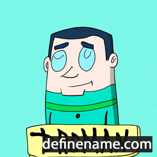 cartoon of the name Dormán