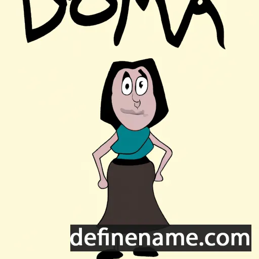 cartoon of the name Dorma