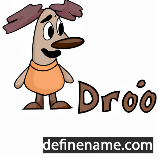 cartoon of the name Doro