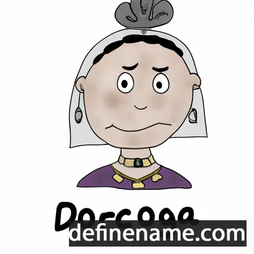 cartoon of the name Dorocia