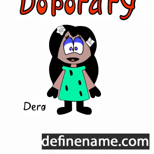 cartoon of the name Dorofeya