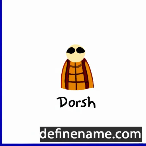 cartoon of the name Dorosh