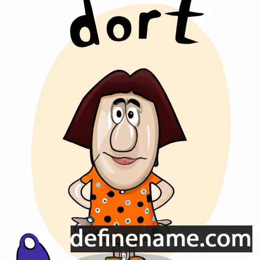 cartoon of the name Doroti