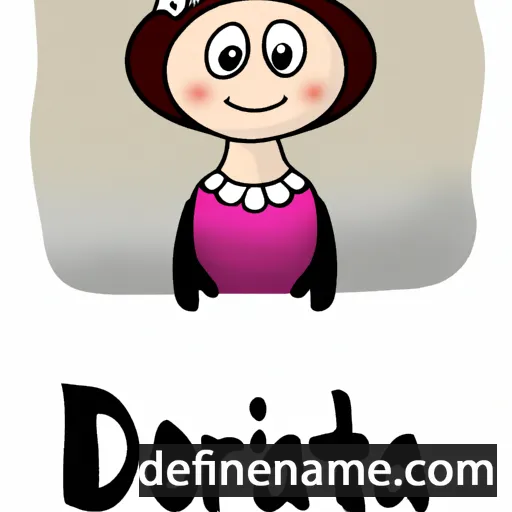 cartoon of the name Dorotia