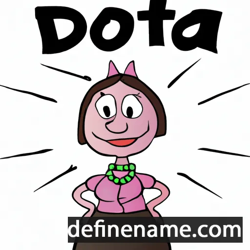 Dorotija cartoon