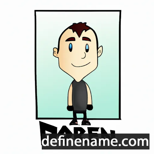 cartoon of the name Dorren