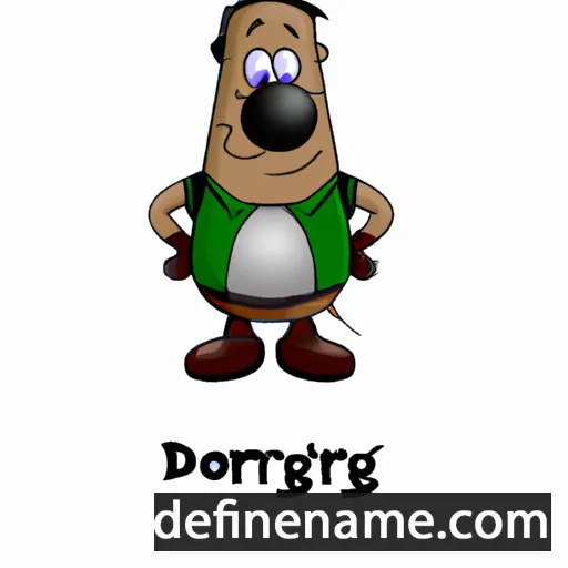 cartoon of the name Dorrigo