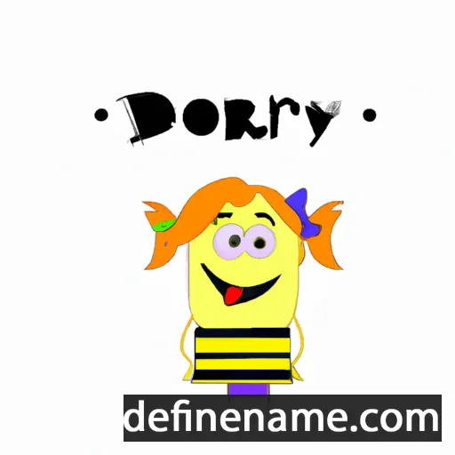 cartoon of the name Dorry