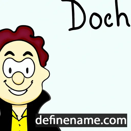 cartoon of the name Dortchen