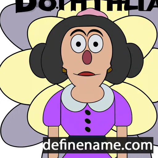 cartoon of the name Dorthelia