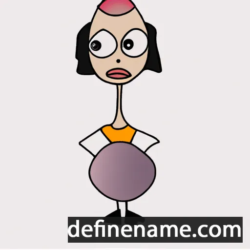 cartoon of the name Doruntina