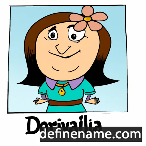 cartoon of the name Dorvalina