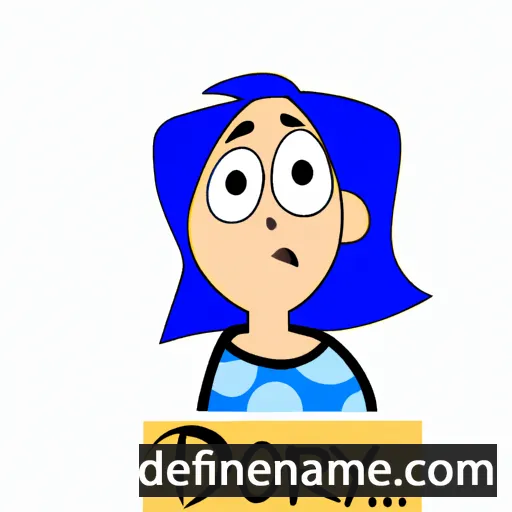 cartoon of the name Dory