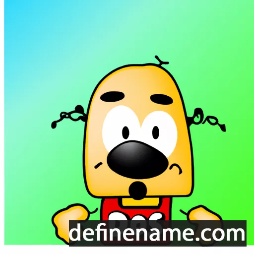 cartoon of the name Dosi