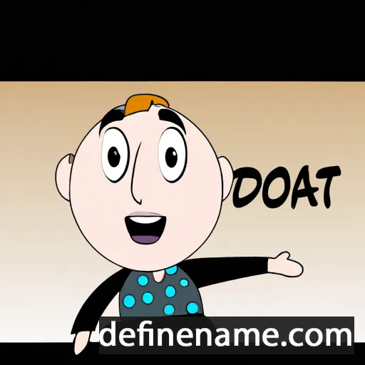 cartoon of the name Dotan