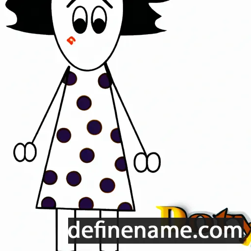 cartoon of the name Dotsy