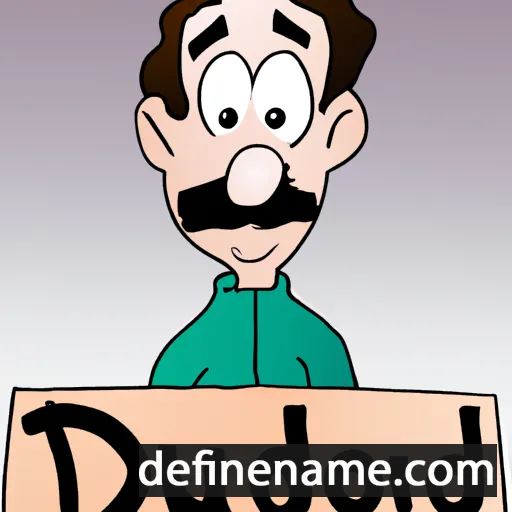 cartoon of the name Douard