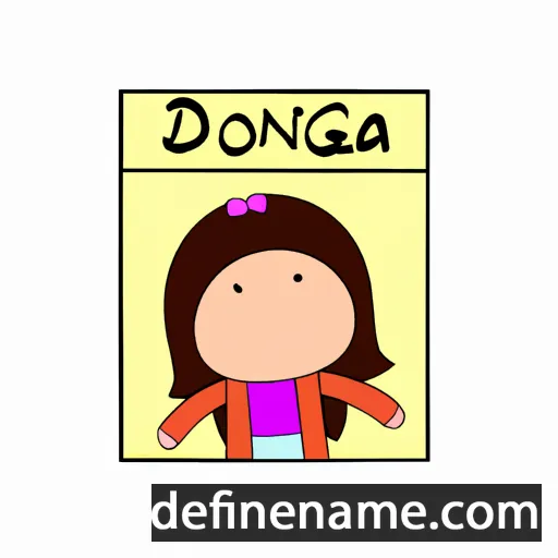 Dounia cartoon