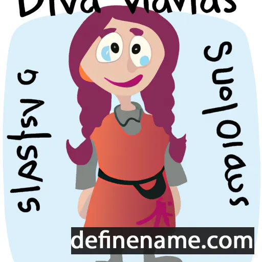 Dovainas cartoon