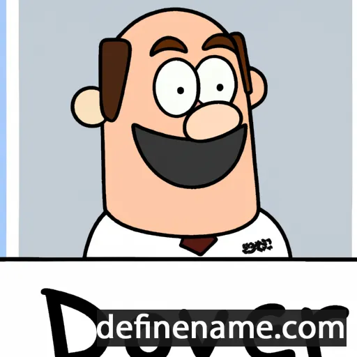 cartoon of the name Dover