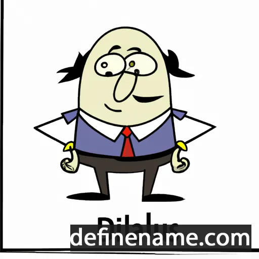 cartoon of the name Doviltas