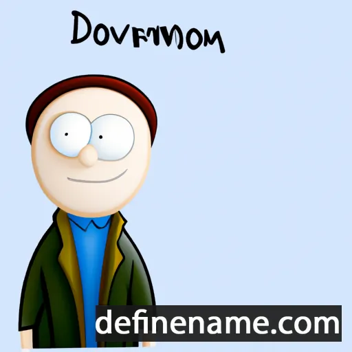 Dovmont cartoon