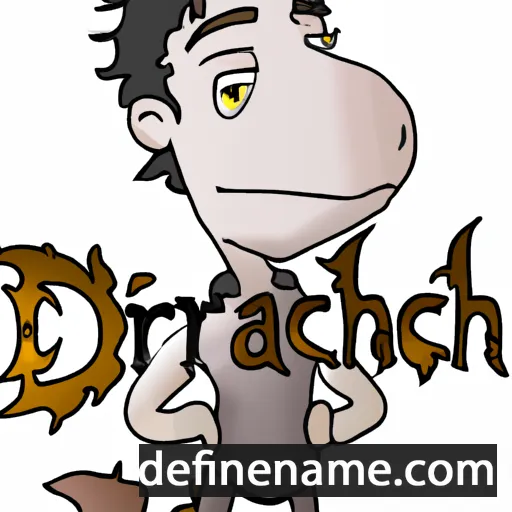 Drachir cartoon