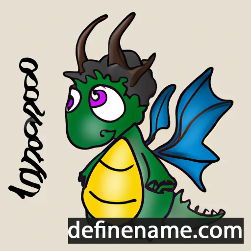 cartoon of the name Dragomira