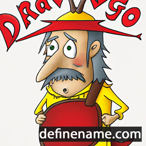 cartoon of the name Dragosav