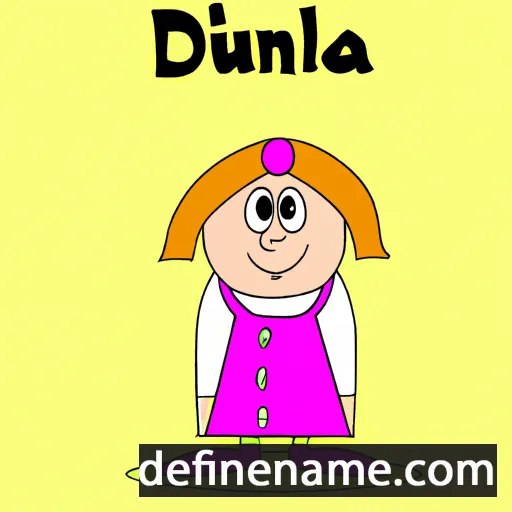 cartoon of the name Đulijana