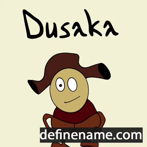 cartoon of the name Drahuška