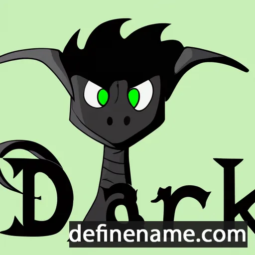 cartoon of the name Draik