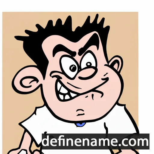 cartoon of the name Dray