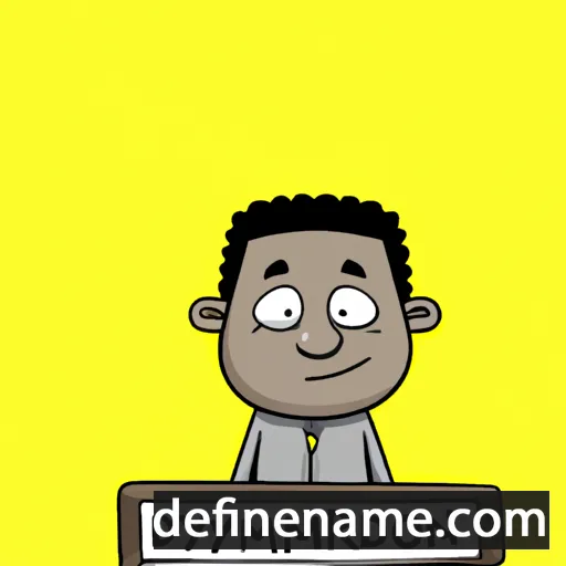 cartoon of the name Draymond